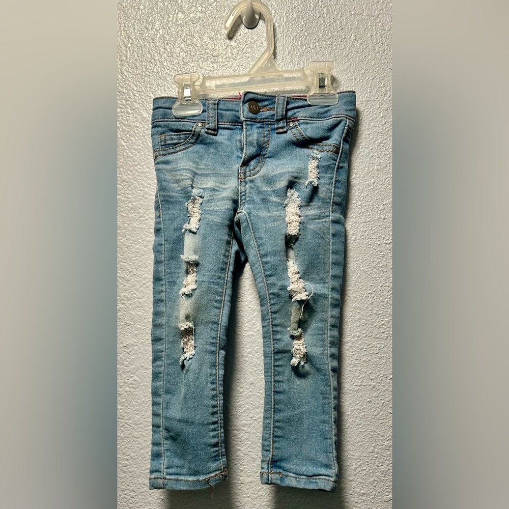 Pink Latte Denim Jeans
